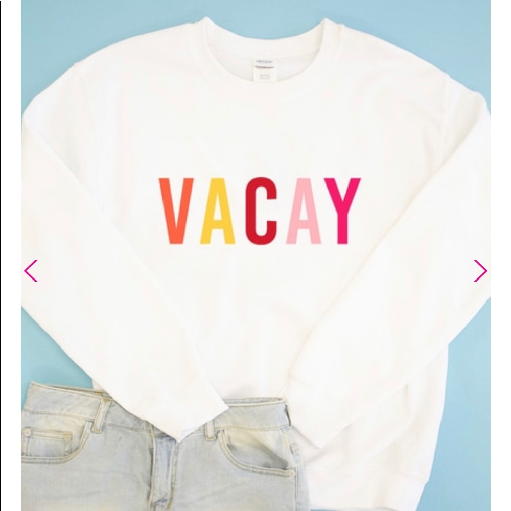 🐳🌞🌸🌊 VACAY SWEATSHIRT